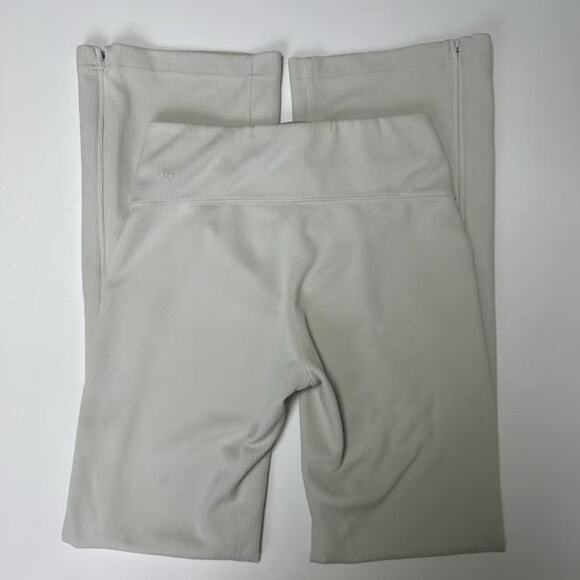 Lululemon Brushed Softstreme Ribbed Zip Flared Pant 32.5" - Picture 5 of 8